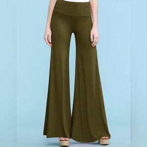 Made by Johnny Flare Wide Leg Bohemian Stretchy Pants